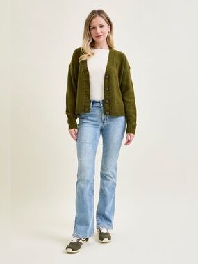 Judy Blue Medium Washed Blue Boot Cut Jeans (30x31)